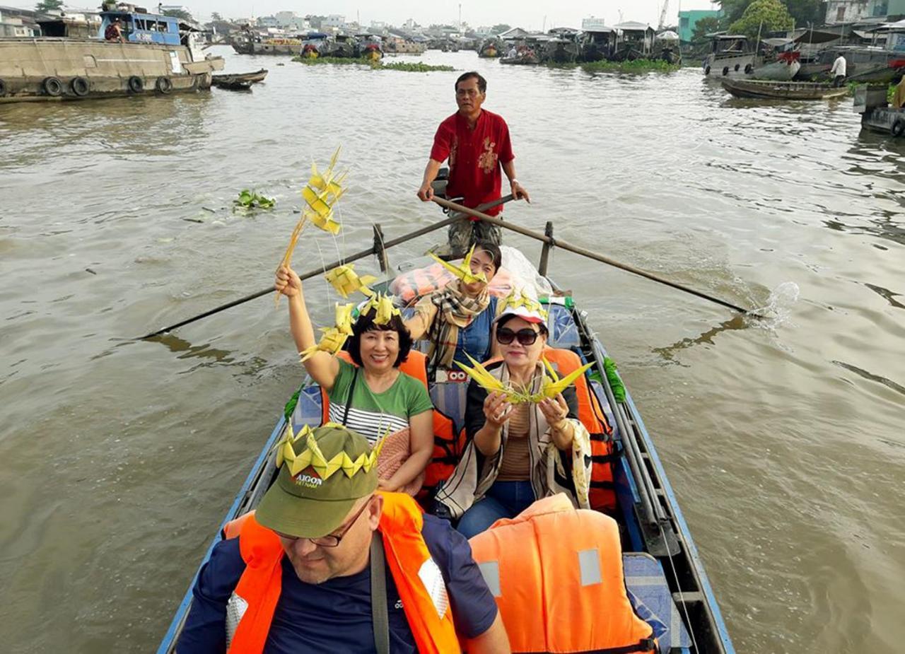 Bosa Homestay - Mekong Riverside 껀터 외부 사진